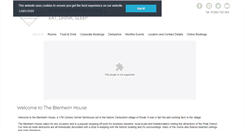 Desktop Screenshot of blenheimhouse-etwall.co.uk