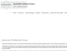 Tablet Screenshot of blenheimhouse-etwall.co.uk